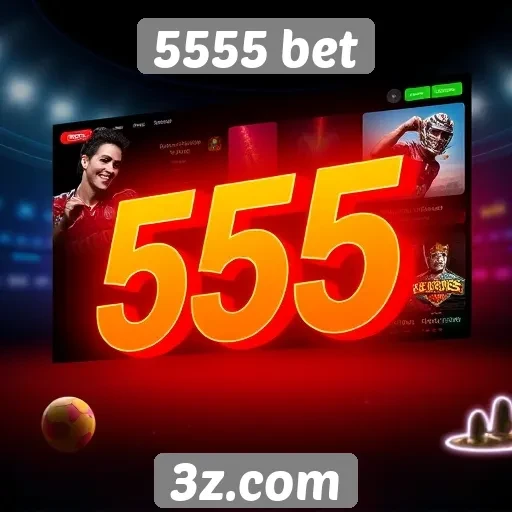 Facilidade de uso na plataforma 5555 bet